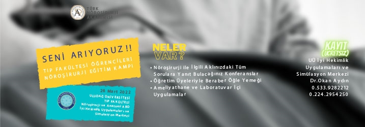 Tıp Fakültesi Öğrencisi Nöroşirürji Eğitim Kampı